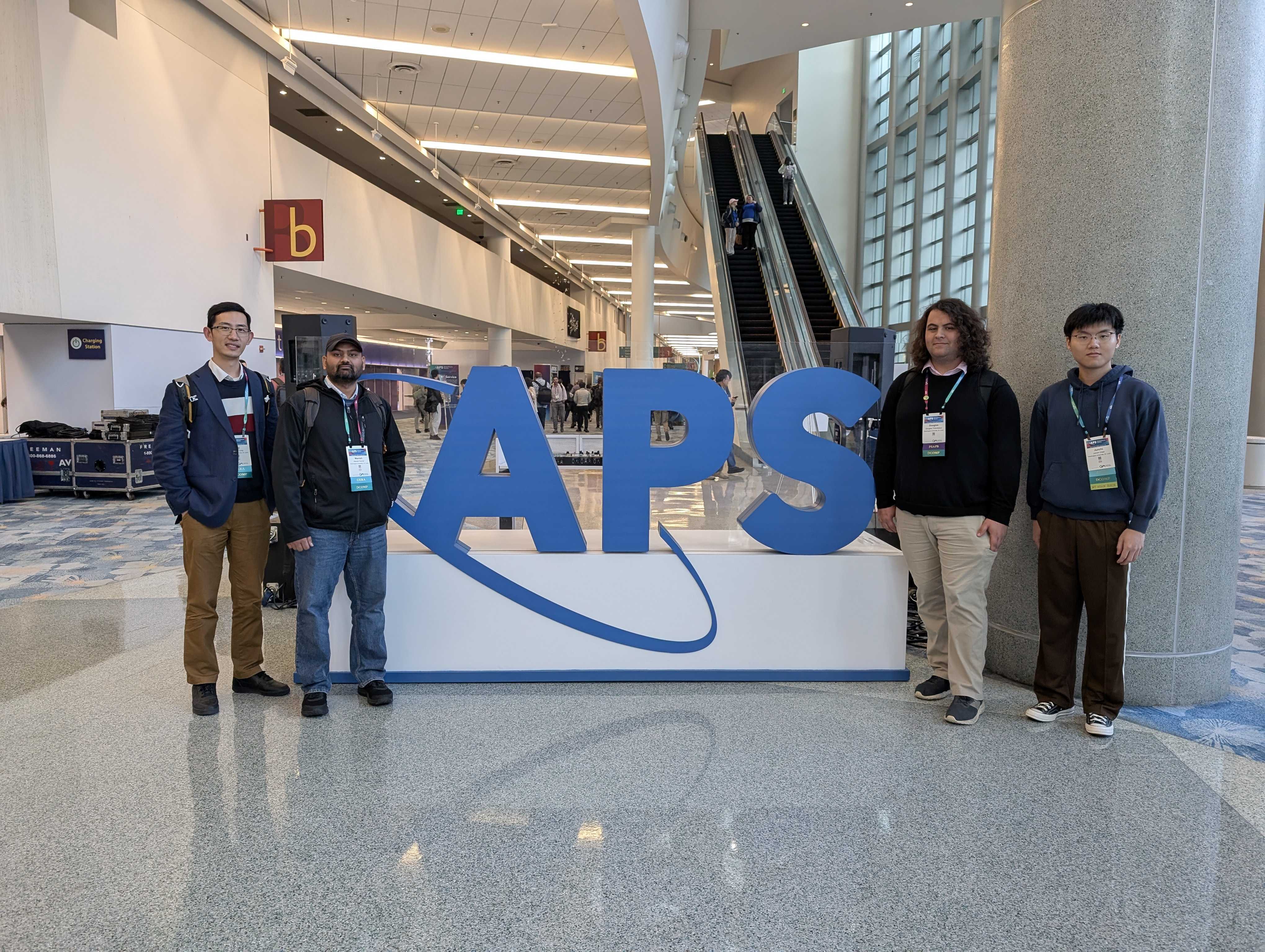 Presenting at APS March Meeting 2025